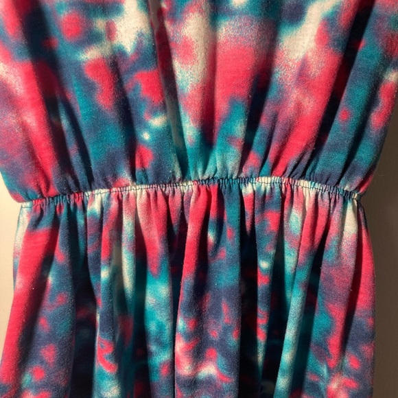 Tie-dye Girls Dress Epic Threads Multicolored Asymmetrical Size Medium - Picture 5 of 11